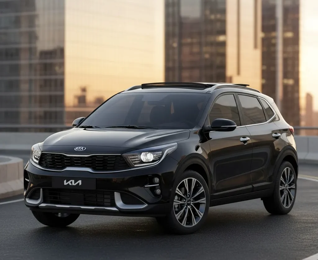 2021 كيا KX1 إصدار سقف بانورامي